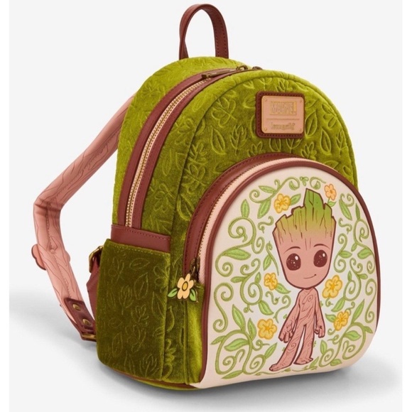 Loungefly Handbags - Loungefly Marvel Groot Mini-Backpack